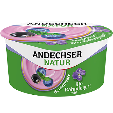 Rahmjoghurt Heidelbeere Cassis (150gr)